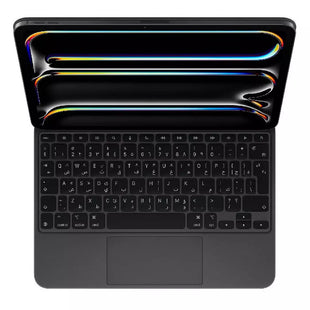 Apple Magic English & Arabic Keyboard for iPad Pro 11-inch M4, MWR23AB/A -Black