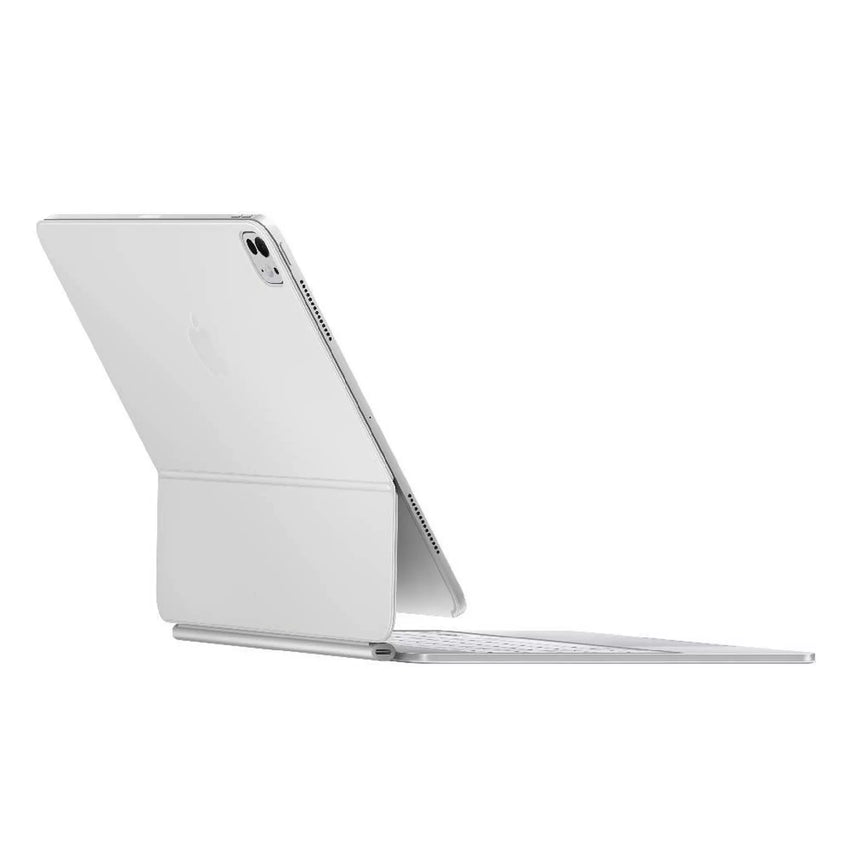 لوحة مفاتيح Apple Magic الإنجليزية والعربية لجهاز iPad Pro مقاس 13 بوصة M4، MWR43AB/A - أبيض 