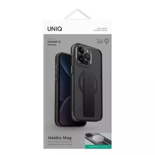 UNIQ HYBRID IPHONE 15 PRO MAX MAGCLICK CHARGING LYDEN - DALLAS BLACK (BLACK)