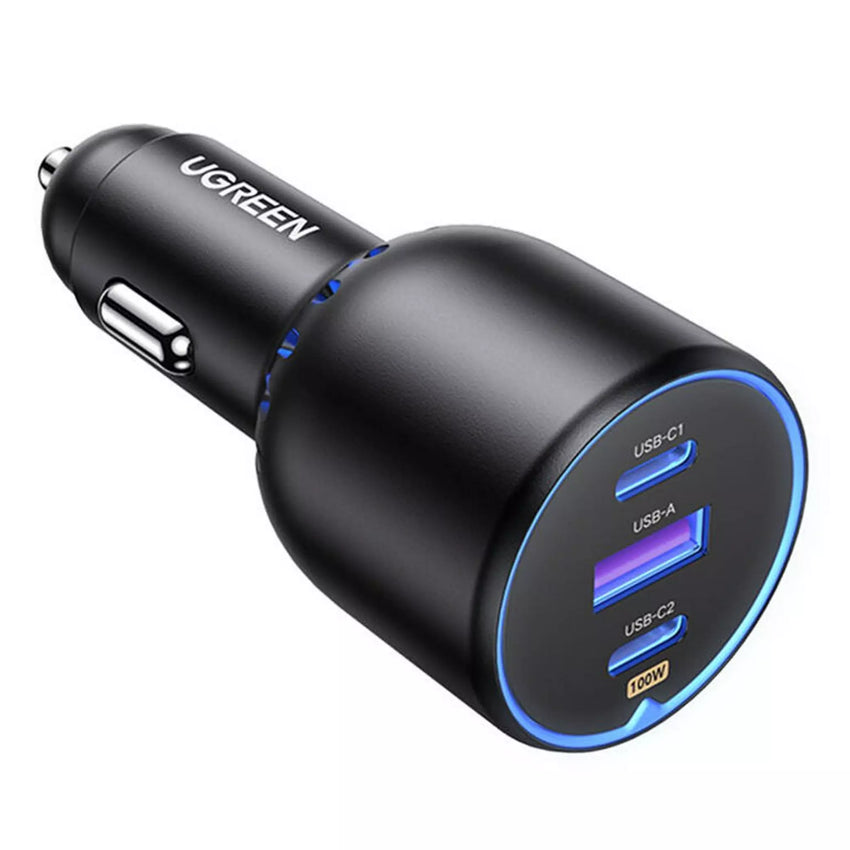 UGREEN 130W 3-Port Car Charger CD293 Black CD293