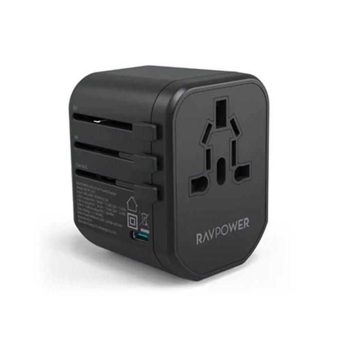 RAVPower RP-PB1231 5 in 1 Premium Power Bank Combo BLACK