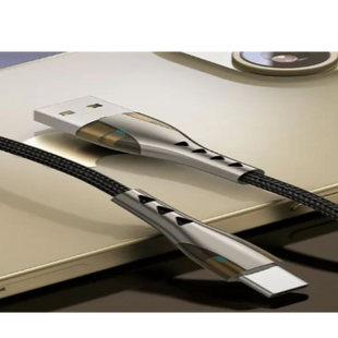 كابل بيانات شحن سريع من سلسلة سبائك الزنك من ليدور LD-007T