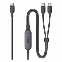 Anker 2-in-1 USB-C to USB-C Cable 140W (1.2m/4ft) -Black