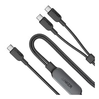 Anker 2-in-1 USB-C to USB-C Cable 140W (1.2m/4ft) -Black