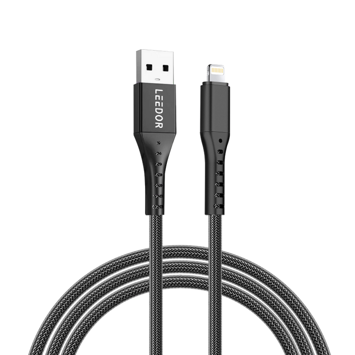 LEEDOR Nylon 3A Fast Charge 3 IN 1 Type C to 3 IN 1 Data Cable LD-009Q1.5m