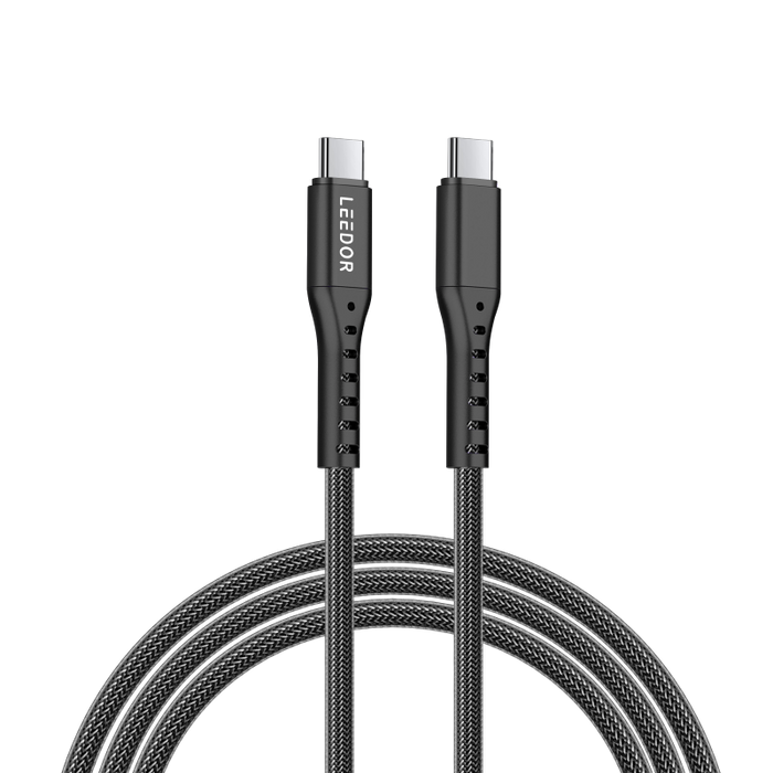 LEEDOR Nylon 3A Fast Charge 3 IN 1 Type C to 3 IN 1 Data Cable LD-009Q1.5m