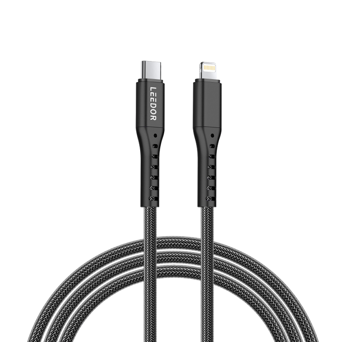 LEEDOR Nylon 3A Fast Charge 3 IN 1/Type C to 3 IN 1 Data Cable LD-009Q3m