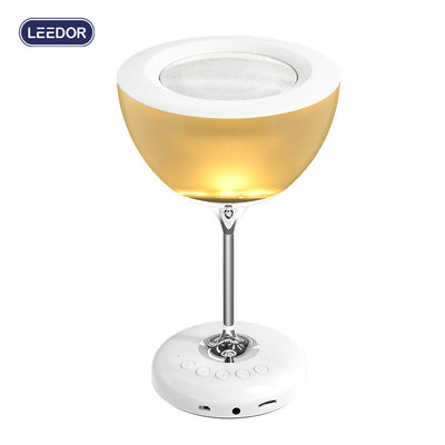 LEEDOR Desk Lamp Subwoofer Wireless Speaker - 5W / Bluetooth / White