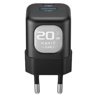 Havit Mobile series-USB charger 20W UC220 UK BLK + GRY