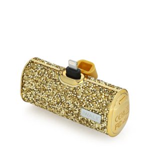 iWALK 4500mAh Powerbank for iPhone Built-In Lightning Connector Diamond-Gold