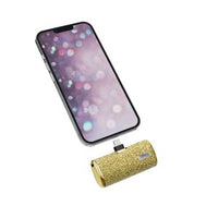 iWALK 4500mAh Powerbank for iPhone Built-In Lightning Connector Diamond-Gold