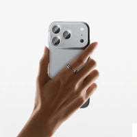 MOCOLL 360° Camera Lens Protector for iPhone 17 Pro | Tempered Glass with Metal Frame - Silver Color