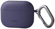 UNIQ NEXO ACTIVE HYBRID SILICONE AIRPODS PRO 2ND GEN (2022) CASE WITH SPORTS EAR HOOKS - FIG (PURPLE)