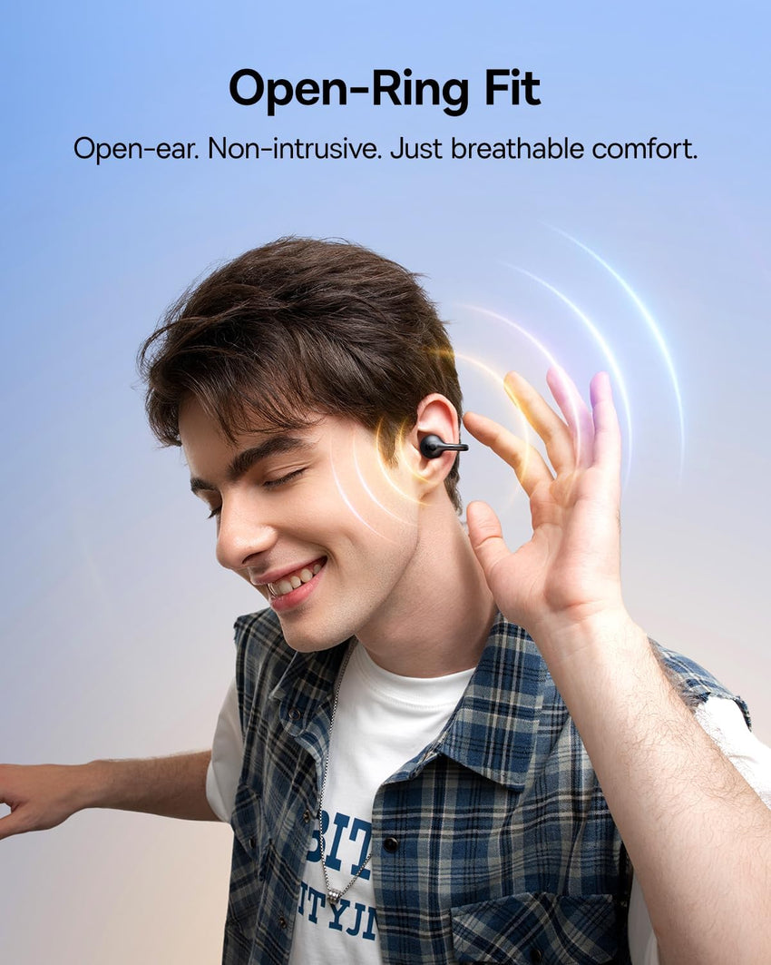 Baseus Bass BC1 Open-Ear True Wireless Earbuds - Cluster Black