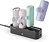 iWALK Charger Station for Portable Charger 4500mAh,4800mAh, 5000mAh, Power Bank for iPhone Charging Station Multiple USB-C Family-Sized Charger Station for Home(Station Only),Black
