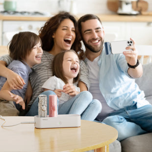 iWALK Charger Station for Portable Charger 4500mAh, 4800mAh, 5000mAh Power Bank for iPhone Charging Station Multiple USB-C Family-Sized Charger Station for Home(Station Only), White