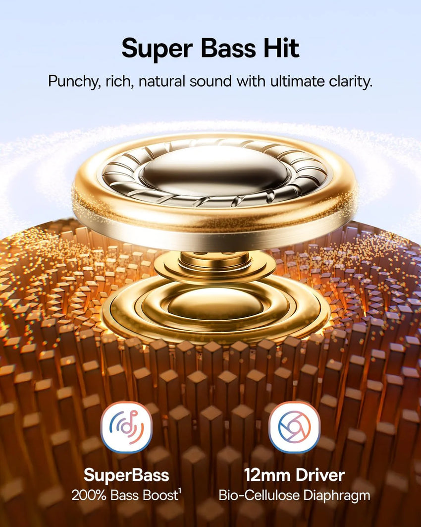 Baseus Bass BC1 Open-Ear True Wireless Earbuds - Cluster Black