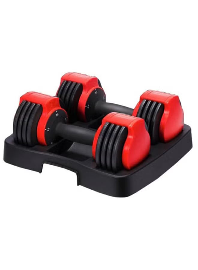 KingSmith 24KG adjustable dumbbell kettlebell barbell 3 in 1