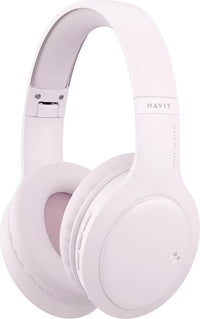 Havit-H633BT Audio series-Bluetooth headphone - Pink