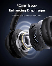 Baseus Bass BH1 Lite Wireless Headphones - Cosmic Black