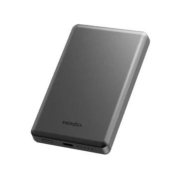 ENERGEA ALUPAC AIR,  5000MAH ULTRA LIGHT ALUMINIUM MAGSAFE COMPATIBLE POWER BANK - GUN
