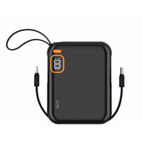 SIA PB302 10000mAh power bank with cable 38.5WH black