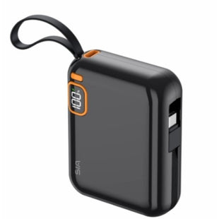 SIA PB302 10000mAh power bank with cable 38.5WH black