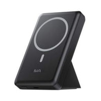 SIA PB2001 10000mAh wireless with holder 38.5WH BLK