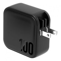 Energea Travelite 100W GaN Wall Charger - Black EOL