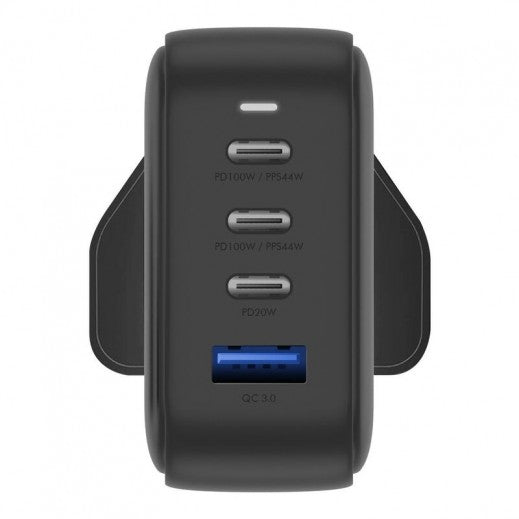 Energea Travelite 100W GaN Wall Charger - Black EOL