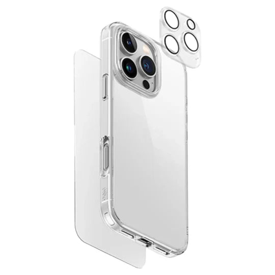 UNIQ HYBRID IPHONE 16 PRO (2024) 6.9 MAGCLICK CHARGING CLEARVUE 360 ESSENTIAL BUNDLE PACK EOL