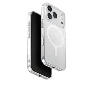 UNIQ IPHONE 17 PRO (2025) 6.3 MAGCLICK CHARGING AIRSUIT - GLOSSY CLEAR/WHITE