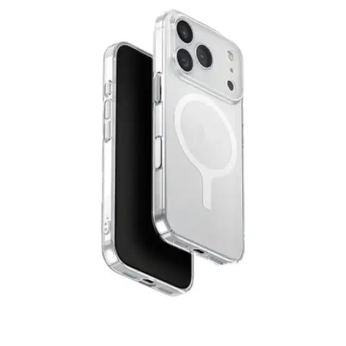 UNIQ IPHONE 17 PRO (2025) 6.3 MAGCLICK CHARGING AIRSUIT - GLOSSY CLEAR/WHITE