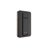 MOCOLL 5000mAh Black Magnetic Power Bank Stand – PD 20W Fast Wireless Charging