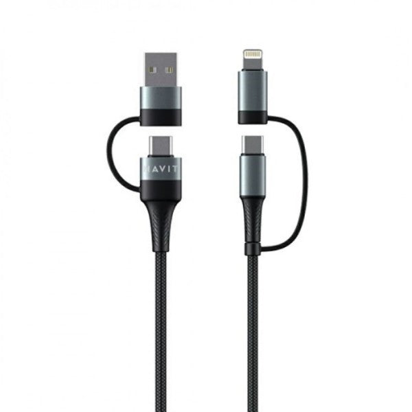 Havit Mobile series-USB cable CB6244 Black+Grey