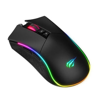 Havit Gaming series-Gaming mouse black+gray MS1001S