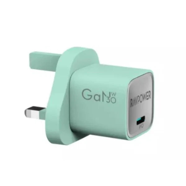 RAVPower RP-PC1055 Mini PD20W  GaN type C Charger GREEN