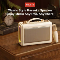 Havit Audio series-Bluetooth speaker SK823BT Beige