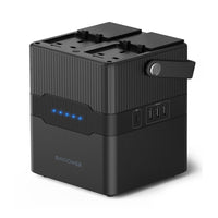 RAVPower PD Pioneer 70200mAh 300W 4-Port Power House (UK) Black Offline