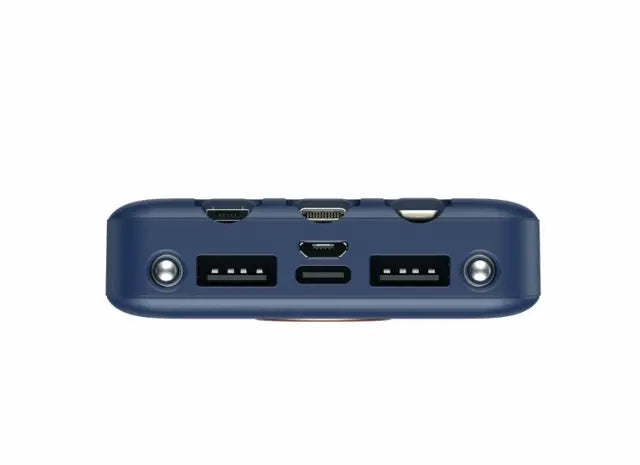 SIA PB301 10000mAh power bank with cable 37WH blue