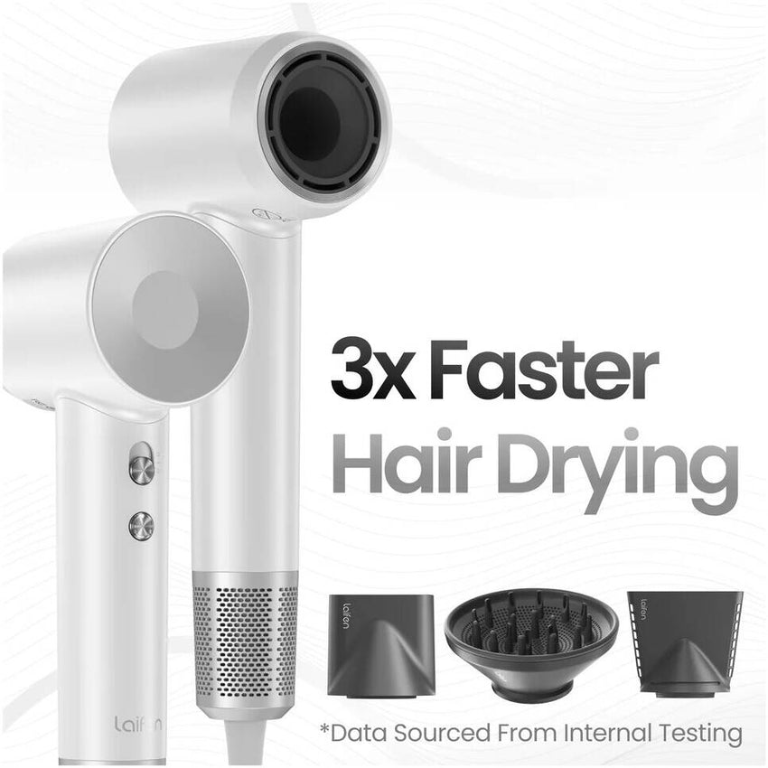 Laifen Swift Special Hair dryer; 1600W; 22m/s; 110,000 RPM LF03-WHG-UK-1