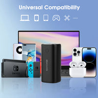 Ravpower RP-PB208Pro 20000mAh GaN PD65W 4-Port Portable Charger  Offline Black