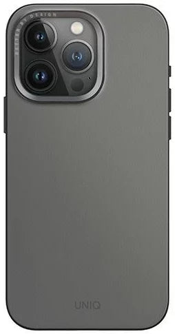 UNIQ HYBRID IPHONE 15 PRO MAX MAGCLICK CHARGING LYDEN DS - CHARCOAL (RHINO GREY/BLACK)