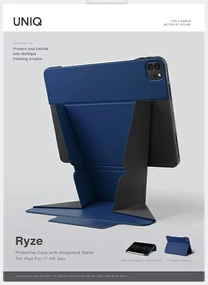 UNIQ RYZE NEW IPAD PRO 11 (2022/21) | AIR 10.9 (2022/20) - SPACE BLUE (SPACE BLUE) EOL