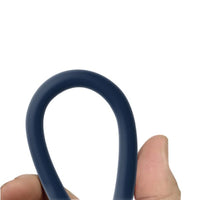 SIA powerlink SOFT RUBBER TYPE C - TYPE C LANYARD CABLE 60W 30CM NAVY BLUE