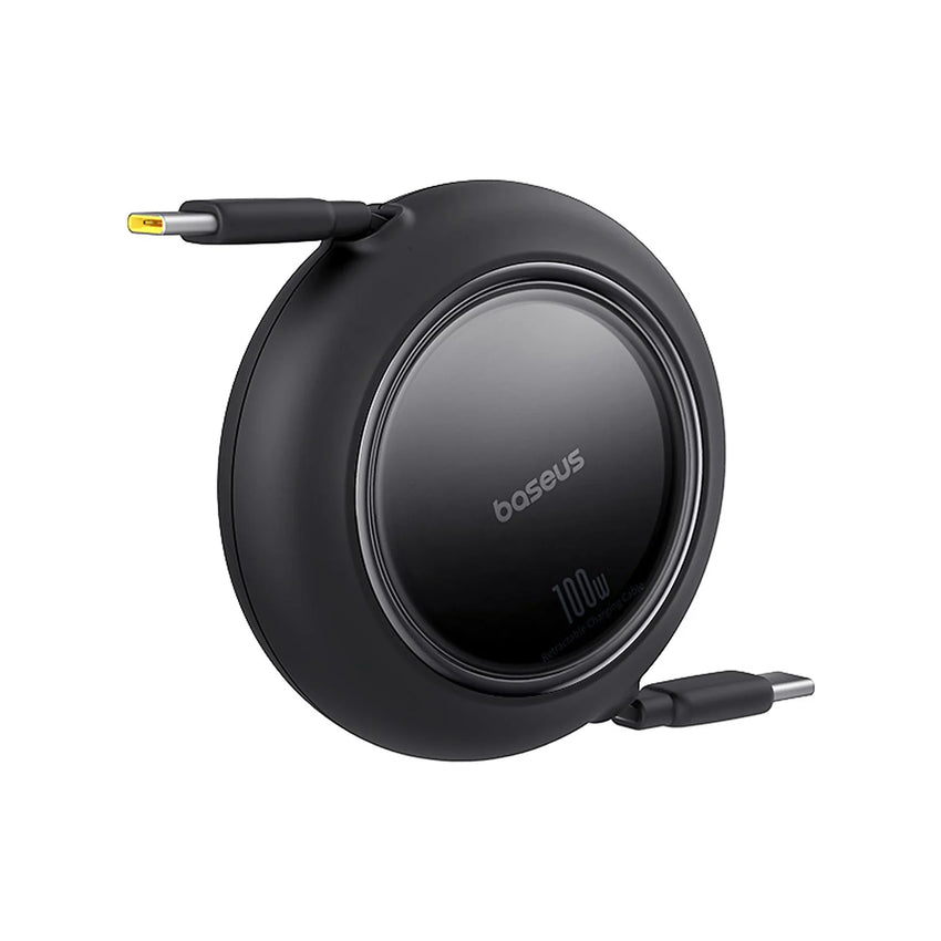 Baseus Free2Pull Mini Retractable Cable USB-C to USB-C 100W 1.5m - Cluster Black
