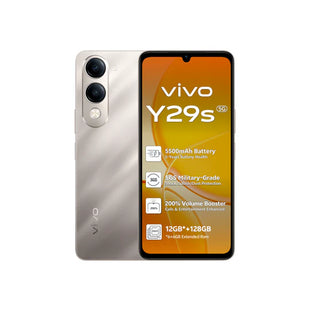 Vivo Y29s 5G Smartphone, 6GB+128GB, Gold Color