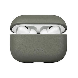UNIQ TERRA GENUINE LEATHER AIRPODS PRO 2ND GEN (2022) CASE - LICHEN GREEN (LICHEN GREEN)