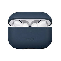UNIQ TERRA GENUINE LEATHER AIRPODS PRO 2ND GEN (2022) CASE - SPACE BLUE (SPACE BLUE)