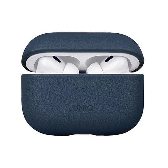 UNIQ TERRA GENUINE LEATHER AIRPODS PRO 2ND GEN (2022) CASE - SPACE BLUE (SPACE BLUE)